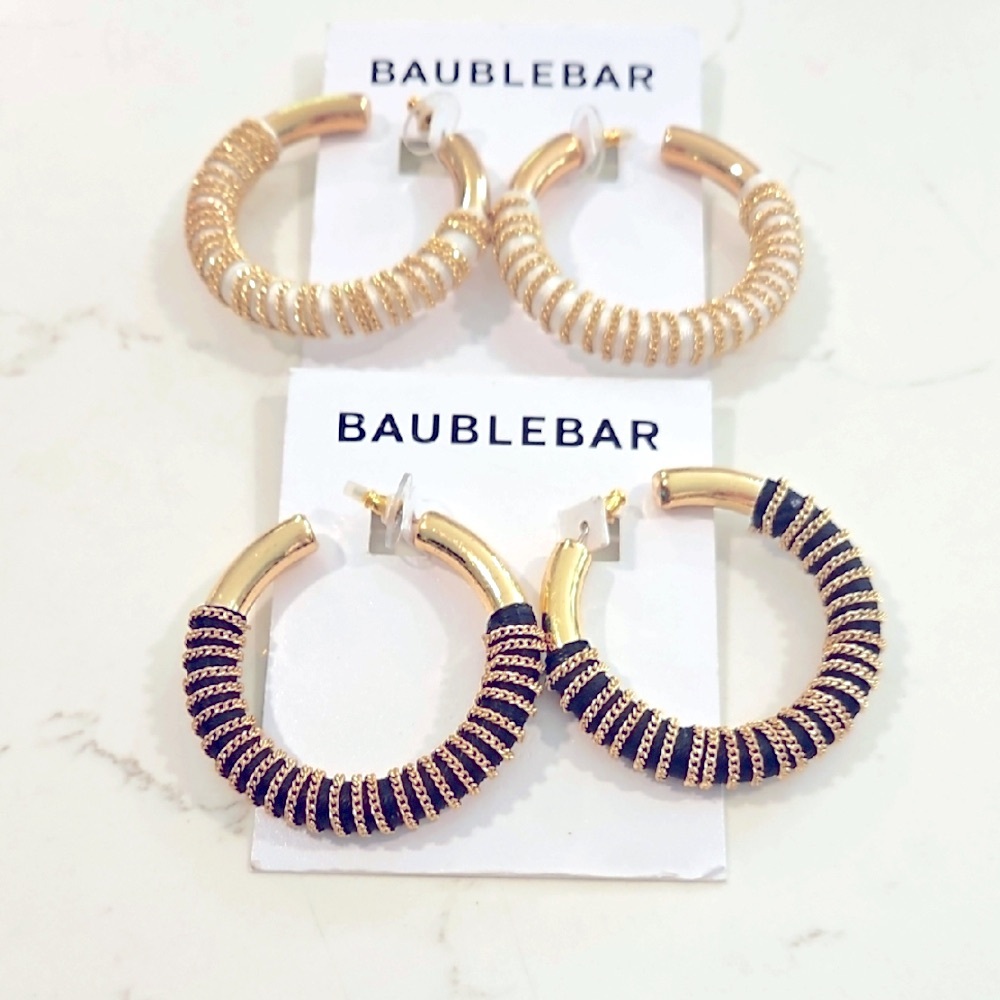 2 Pairs Of BAUBLEBAR earrings / Free Shipping